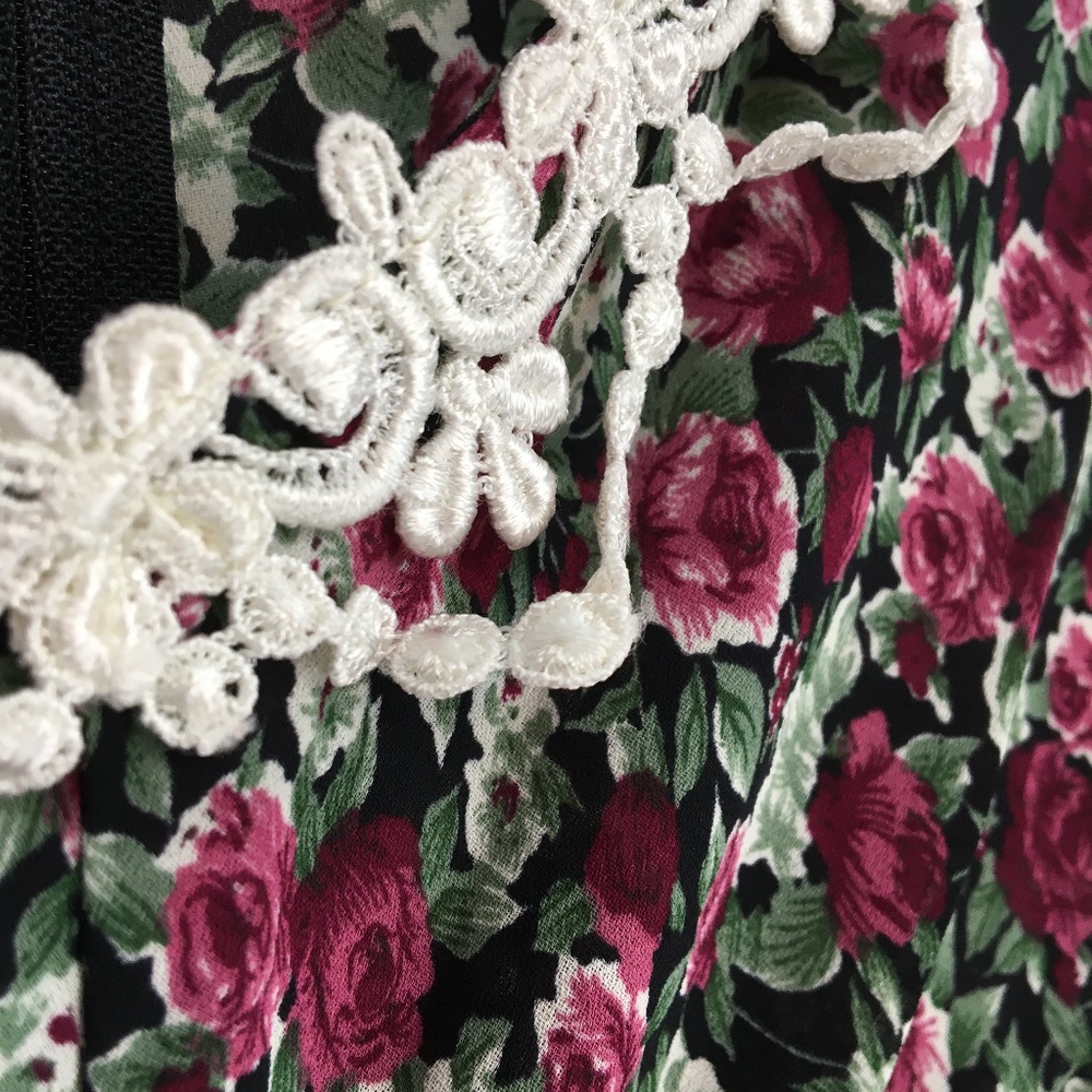 Gunne Sax Vintage Floral 70's Rare Maxi Dress - Picture 2 of 8